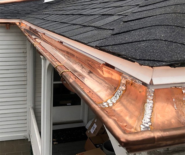 gutters fixed by gutter repair contractors in Westwood