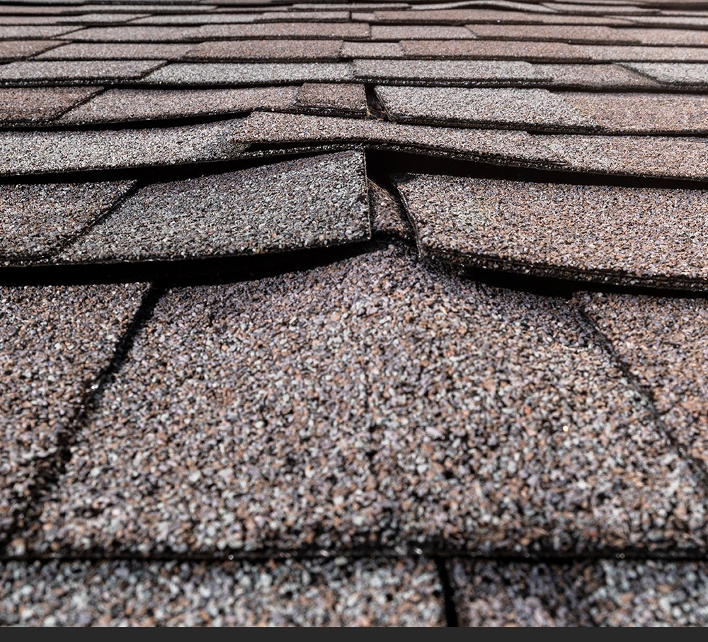 roof showing signs of needing replacement in westwood